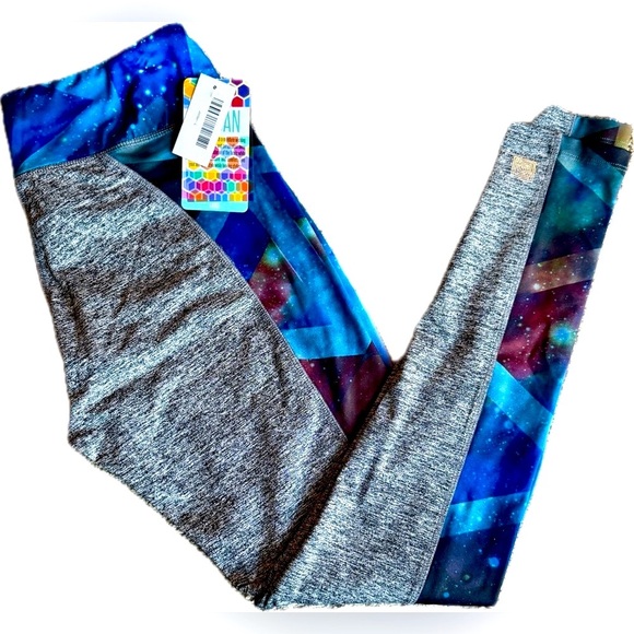 Jordan Pants - Jordan Blue and Gray Dynamic Design Athletic Pants
